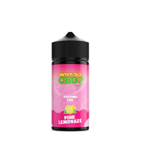 Why So CBD? 5000mg Full Spectrum CBD E-liquid 120ml