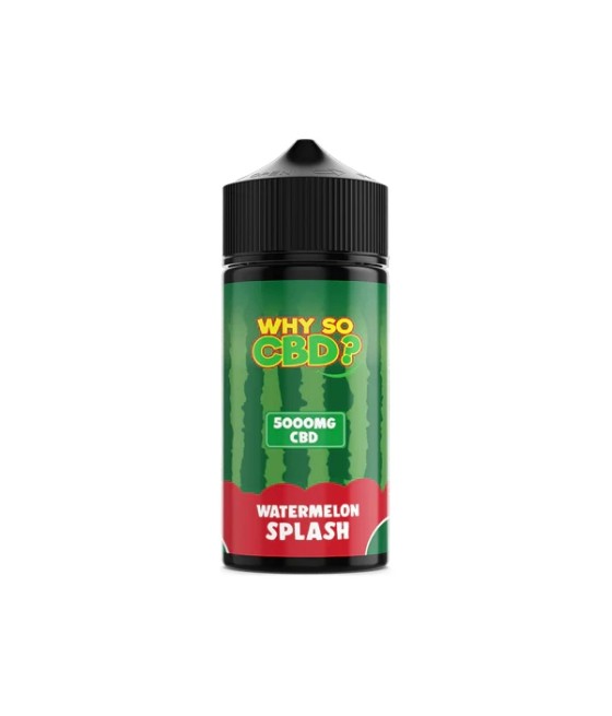 Why So CBD? 5000mg Full Spectrum CBD E-liquid 120ml