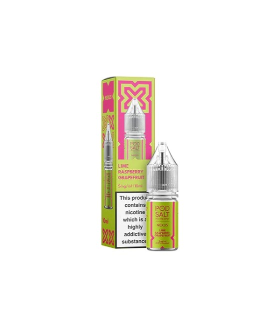 5mg Pod Salt Nexus 10ml Nic Salt (50VG/50PG)