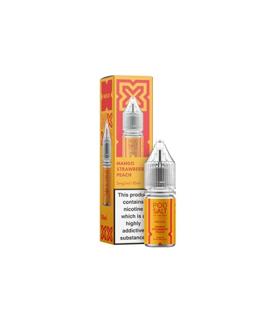 5mg Pod Salt Nexus 10ml Nic Salt (50VG/50PG)