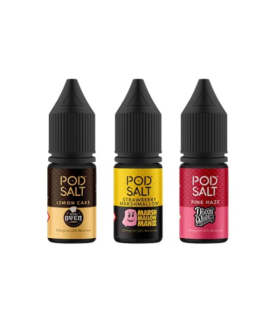 20mg Pod Salt Fusions 10ml Nic Salt (50VG/50PG)