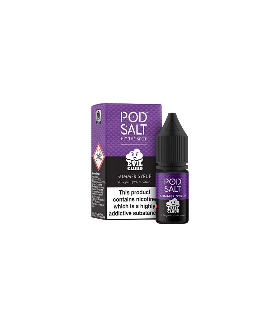 20mg Pod Salt Fusions 10ml Nic Salt (50VG/50PG)