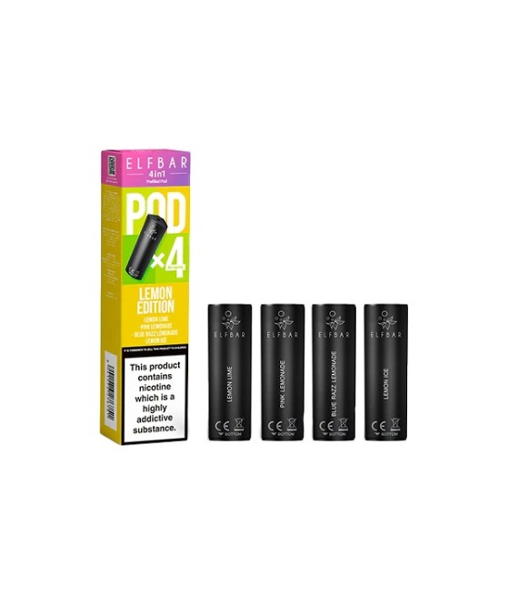 20mg Elf Bar 4 in 1 Multi Edition Prefilled Pods 2ml - 4Pcs