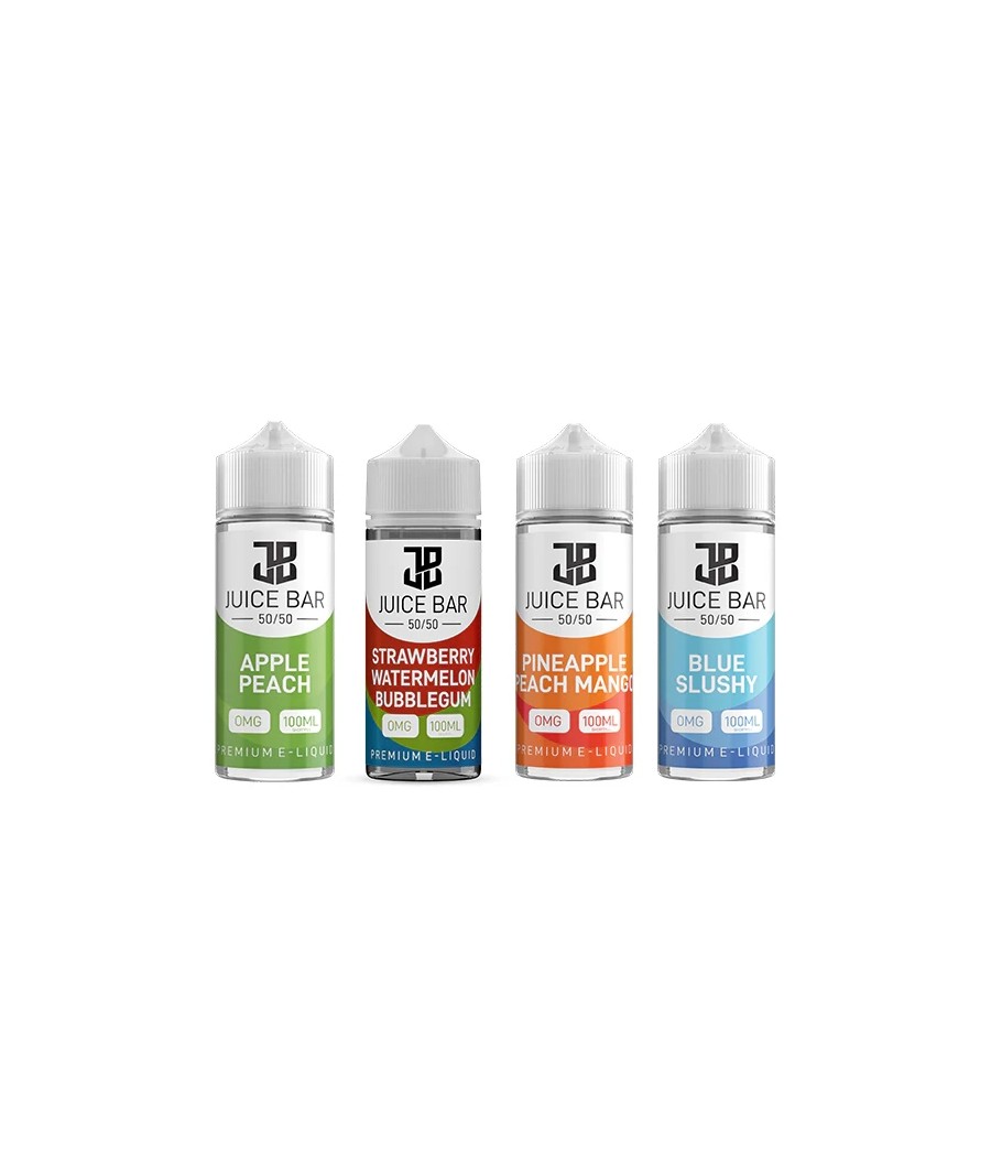 Juice Bar 100ml Shortfill 0mg (50VG/50PG)