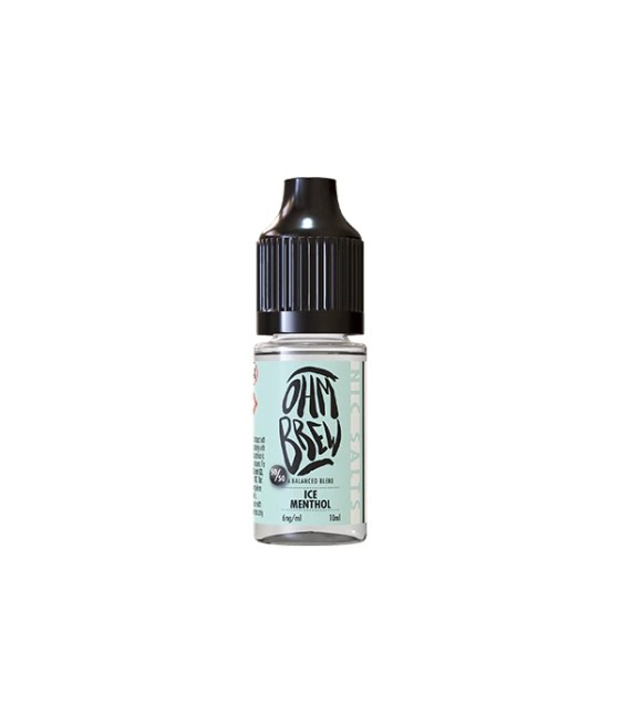 6mg Ohm Brew Balanced Blend 10ml Nic Salts (50VG/50PG)