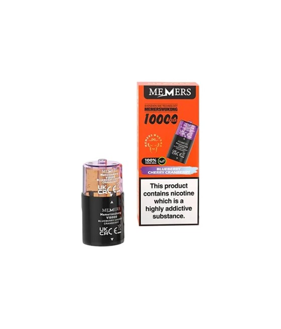 20mg Memers Wukong V10000 Prefilled Pods 10000 Puffs - 1 Pcs