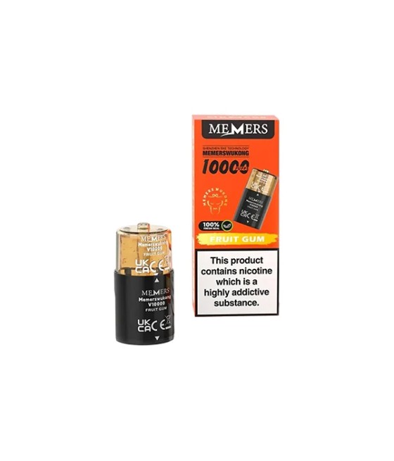 20mg Memers Wukong V10000 Prefilled Pods 10000 Puffs - 1 Pcs