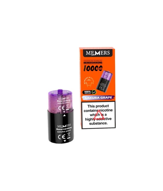 20mg Memers Wukong V10000 Prefilled Pods 10000 Puffs - 1 Pcs