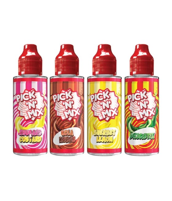 Pick N Mix 100ml Shortfills 0mg (70VG/30PG)