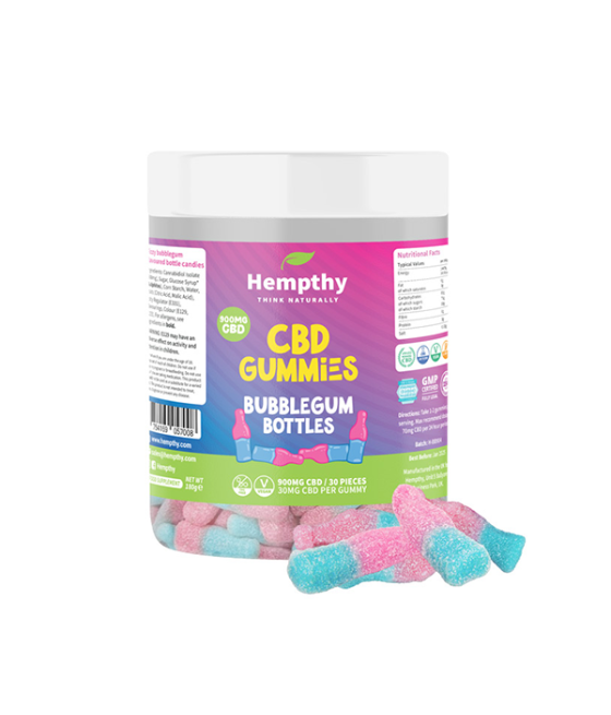 Hempthy 900mg CBD Bubblegum...