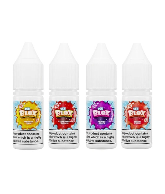 10mg Ice Blox 10ml Nic Salt (50VG / 50PG)