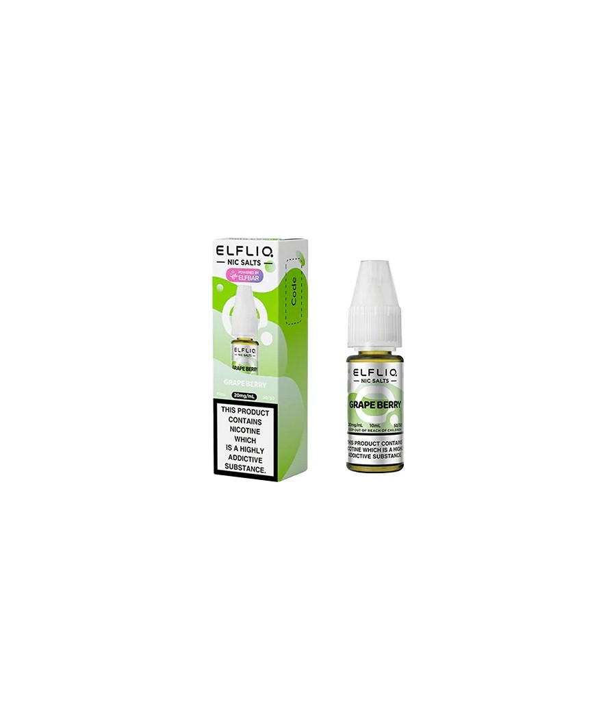 10mg ELFLIQ By Elf Bar 10ml Nic Salt (50VG/50PG)