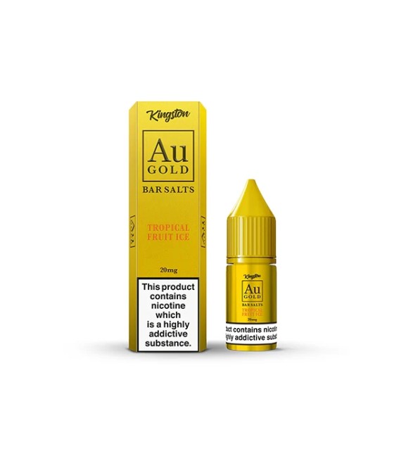 20mg AU Gold By Kingston Nic Salt 10ml (60VG/40PG)