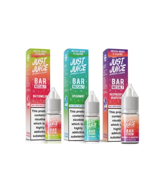 20mg Just Juice Bar 10ml Nic Salt (40VG/60PG)
