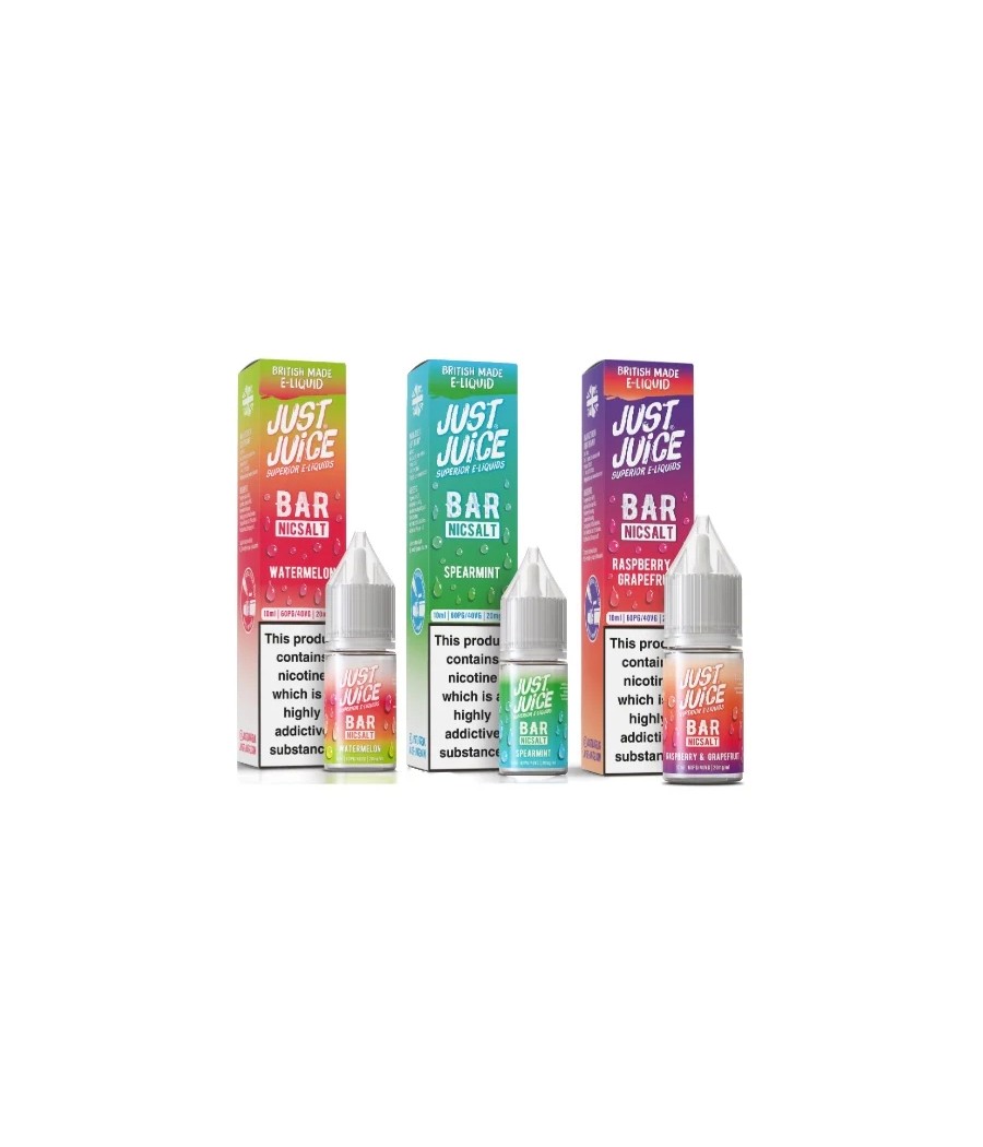 20mg Just Juice Bar 10ml Nic Salt (40VG/60PG)
