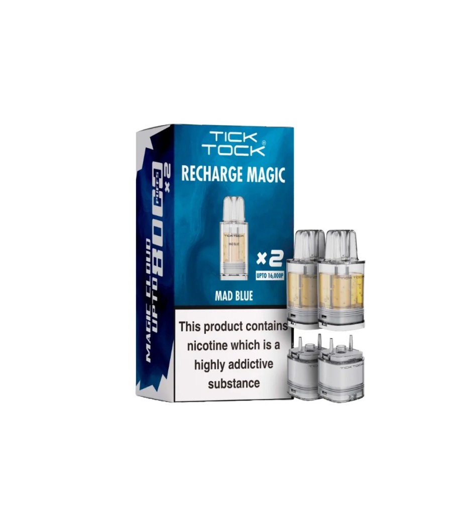 Tick Tock Recharge MAGIC 8K Prefilled Pods  8000 Puffs