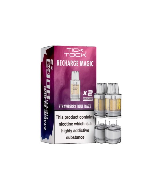 Tick Tock Recharge MAGIC 8K Prefilled Pods  8000 Puffs
