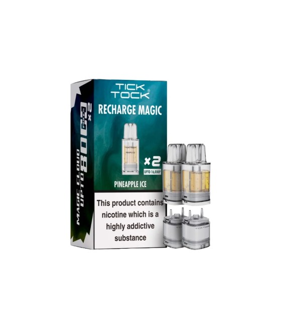 Tick Tock Recharge MAGIC 8K Prefilled Pods  8000 Puffs