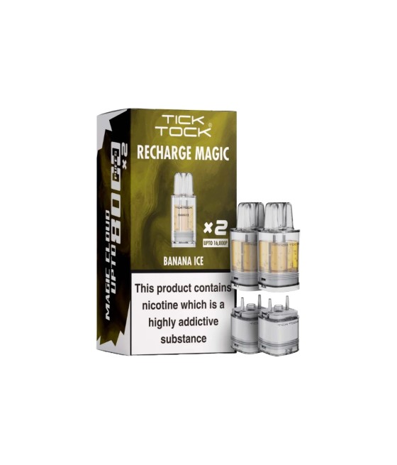 Tick Tock Recharge MAGIC 8K Prefilled Pods  8000 Puffs