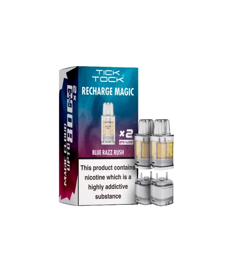 Tick Tock Recharge MAGIC 8K Prefilled Pods  8000 Puffs