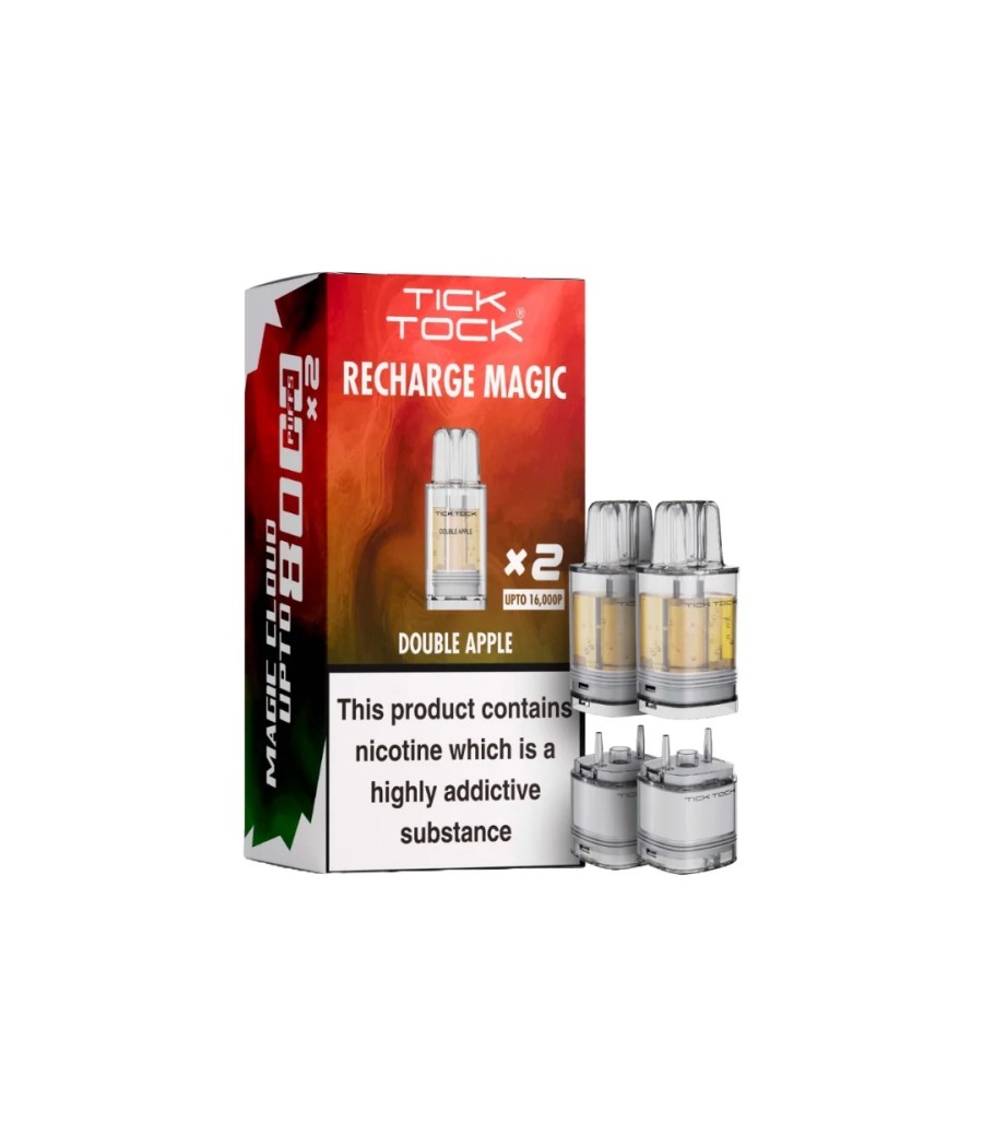 Tick Tock Recharge MAGIC 8K Prefilled Pods  8000 Puffs