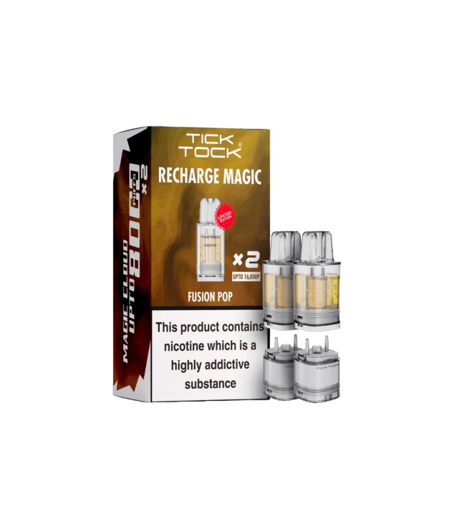 Tick Tock Recharge MAGIC 8K Prefilled Pods  8000 Puffs