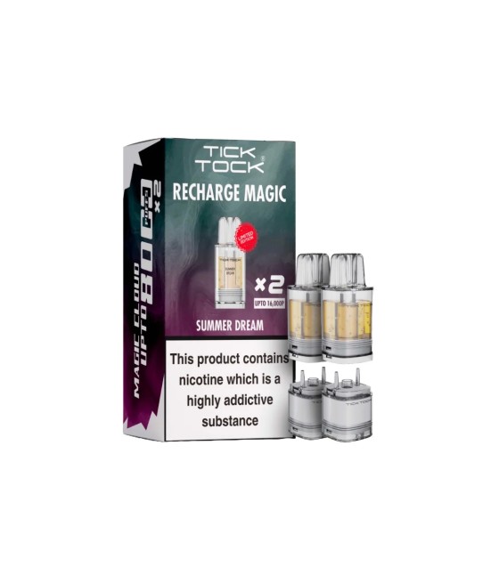 Tick Tock Recharge MAGIC 8K Prefilled Pods  8000 Puffs