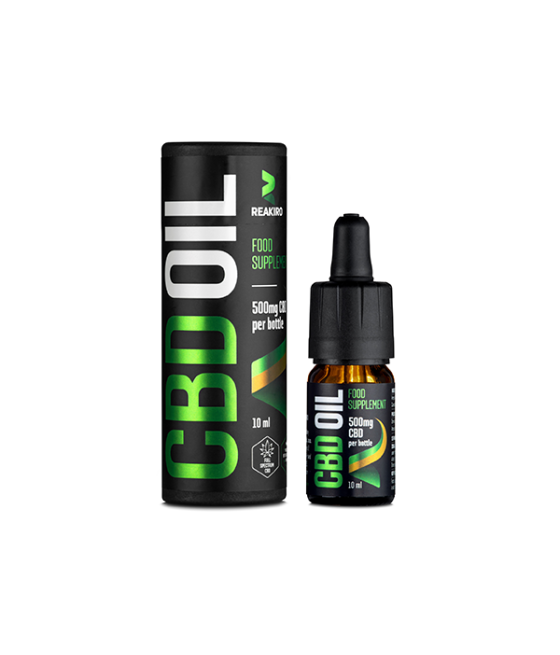 Reakiro 500mg CBD Oil 5%...