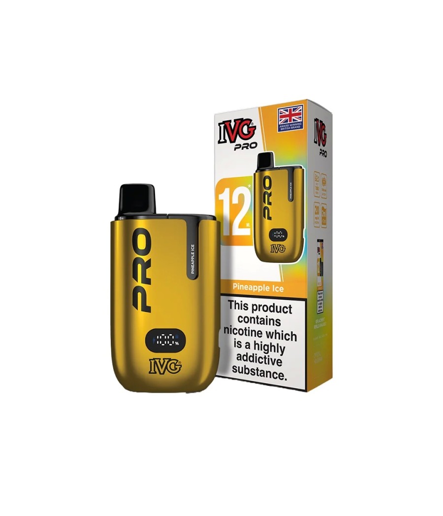 20mg I VG Pro 12 Prefilled Pod Vape Kit 10000 Puffs