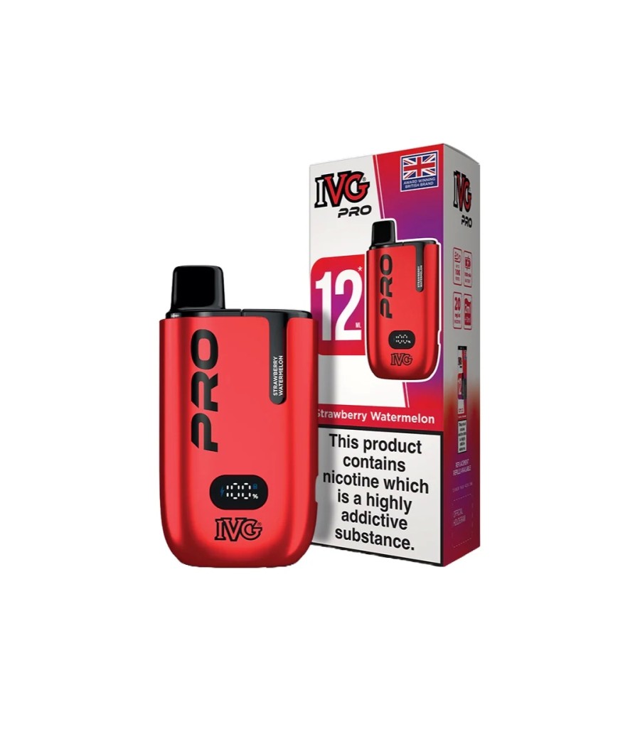 20mg I VG Pro 12 Prefilled Pod Vape Kit 10000 Puffs