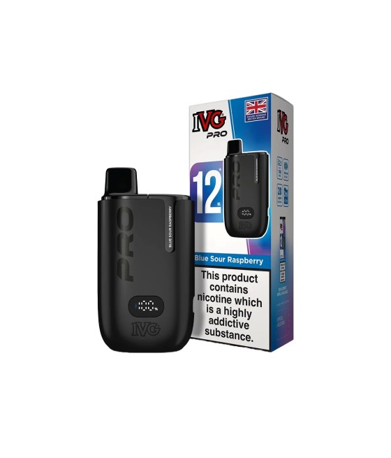 20mg I VG Pro 12 Prefilled Pod Vape Kit 10000 Puffs
