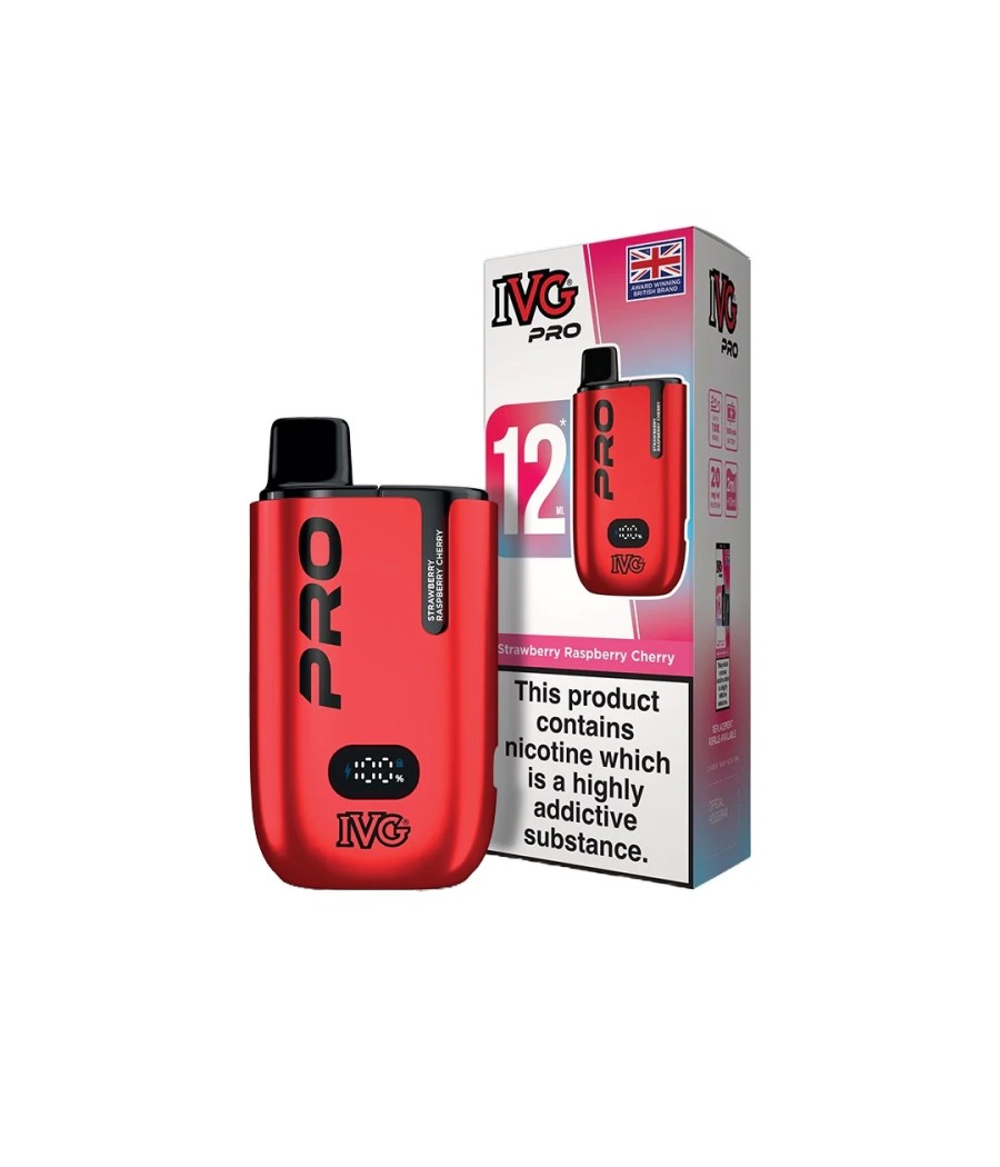 20mg I VG Pro 12 Prefilled Pod Vape Kit 10000 Puffs