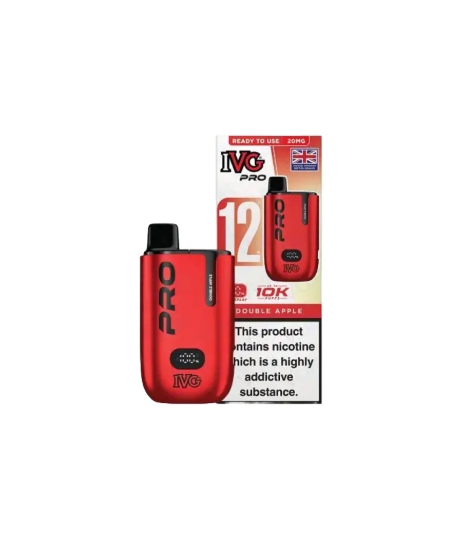 20mg I VG Pro 12 Prefilled Pod Vape Kit 10000 Puffs