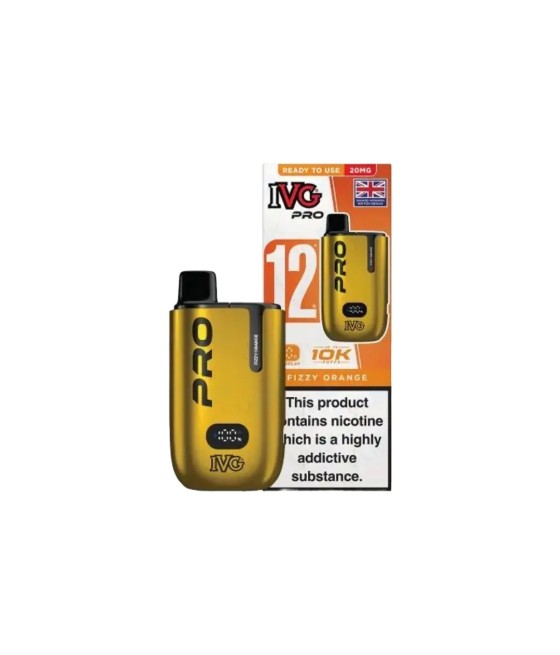20mg I VG Pro 12 Prefilled Pod Vape Kit 10000 Puffs