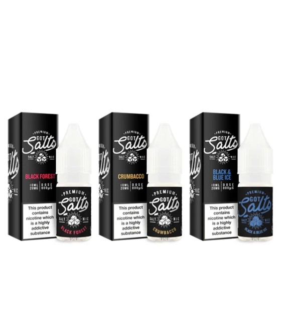 10mg Got Salts 10ml Nic Salts (50VG/50PG)