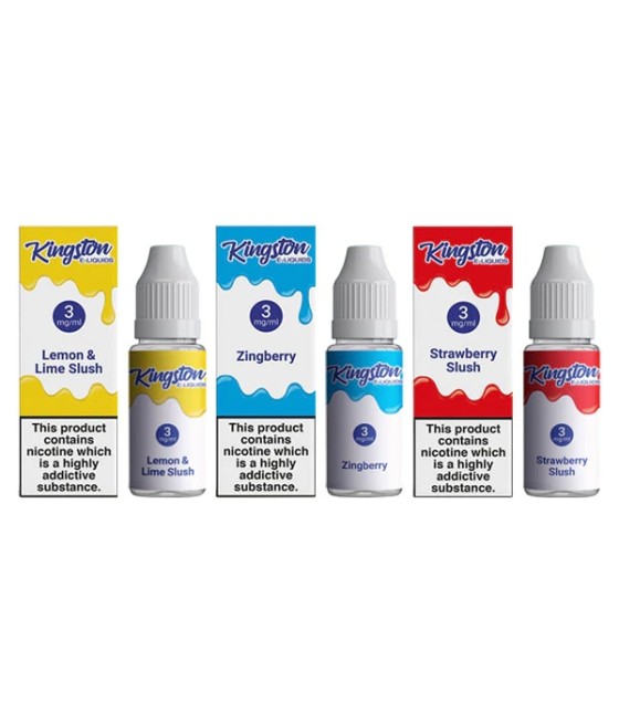 Kingston 6mg 10ml E-liquids (50VG/50PG)