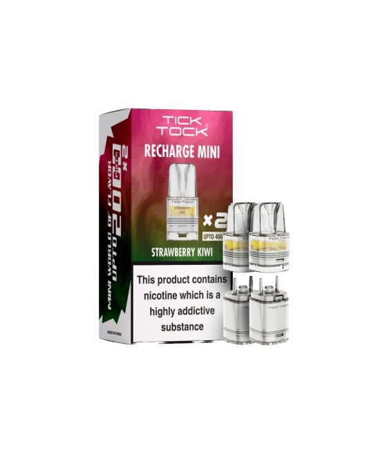 Tick Tock Recharge MINI 2K Prefilled Pods  2000 Puffs