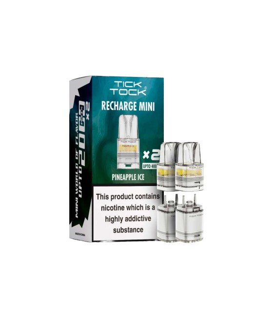 Tick Tock Recharge MINI 2K Prefilled Pods  2000 Puffs