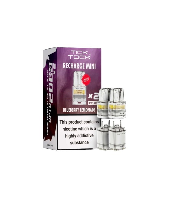 Tick Tock Recharge MINI 2K Prefilled Pods  2000 Puffs