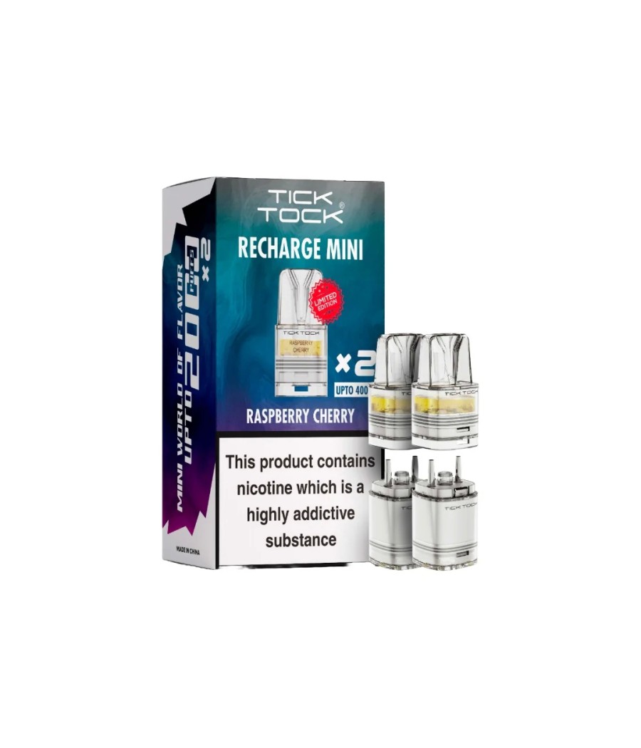 Tick Tock Recharge MINI 2K Prefilled Pods  2000 Puffs