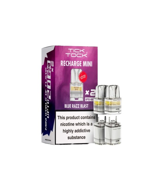 Tick Tock Recharge MINI 2K Prefilled Pods  2000 Puffs