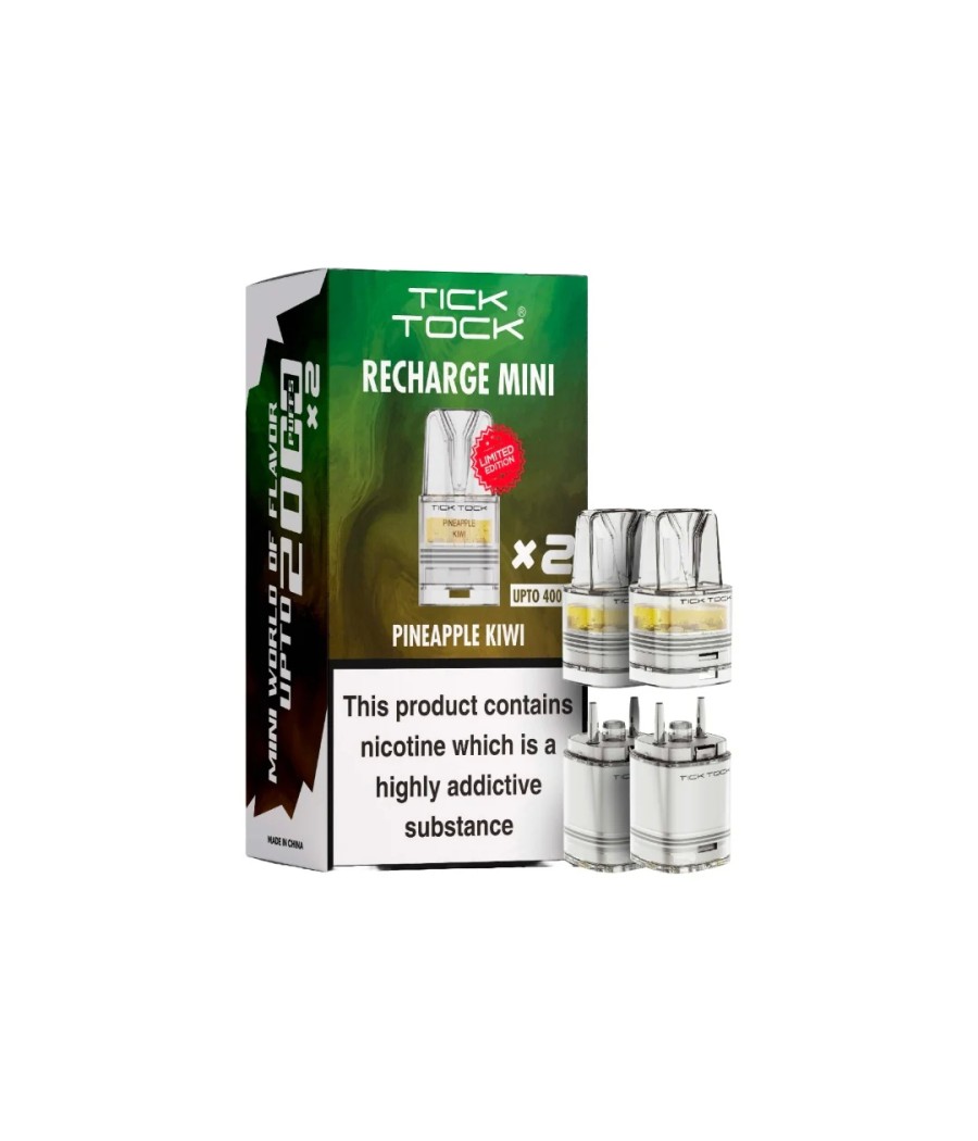 Tick Tock Recharge MINI 2K Prefilled Pods  2000 Puffs