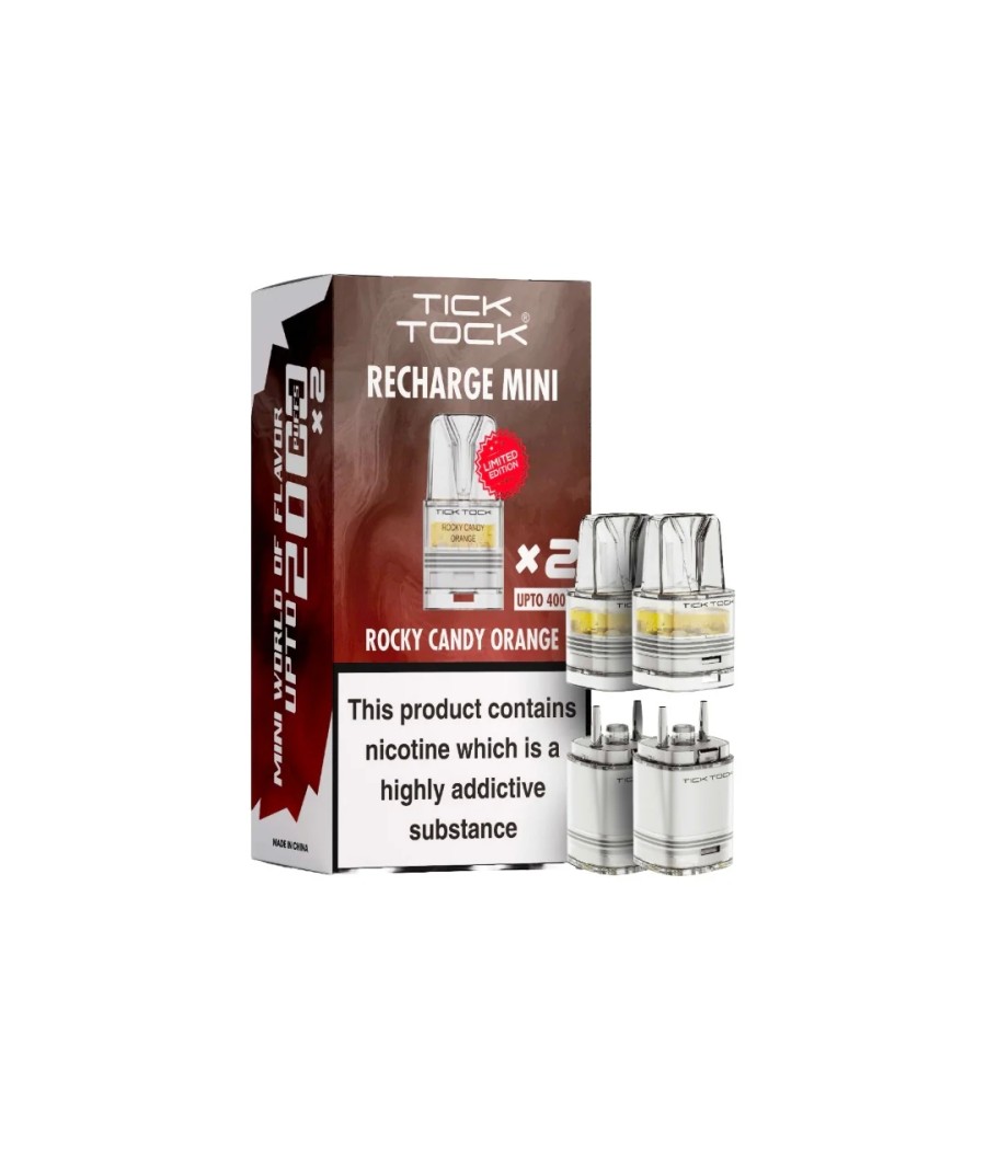 Tick Tock Recharge MINI 2K Prefilled Pods  2000 Puffs