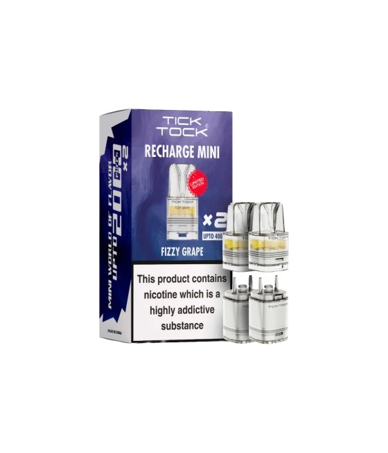 Tick Tock Recharge MINI 2K Prefilled Pods  2000 Puffs