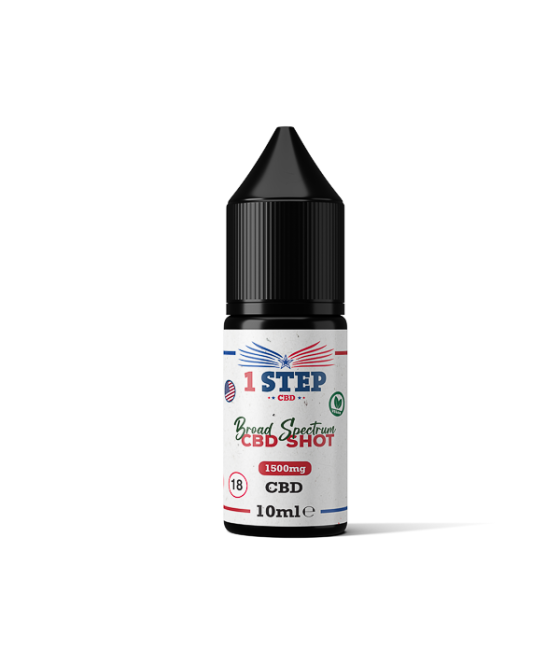 Buy 1 Step CBD 1500mg Broad Spectrum CBD Shot UK