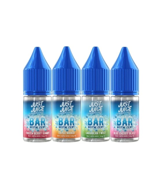 5mg Just Juice Bar Below Zero 10ml Nic Salt (40VG/60PG)