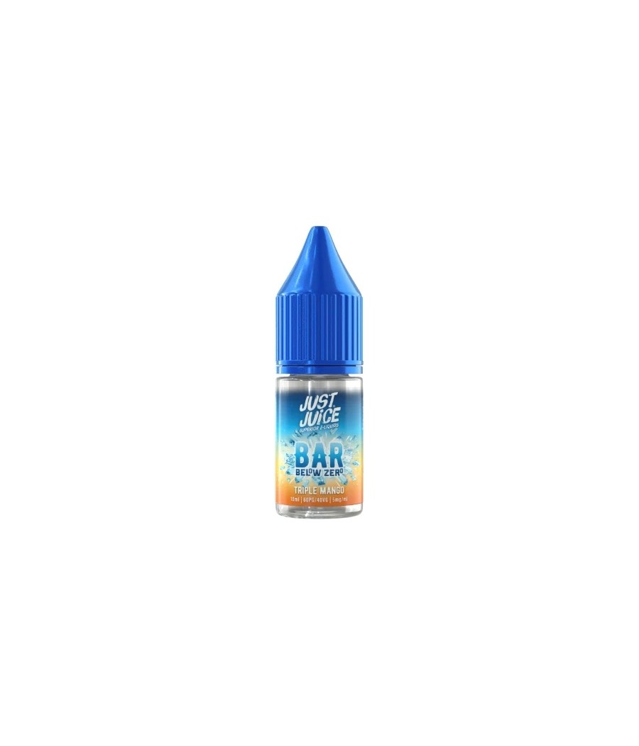5mg Just Juice Bar Below Zero 10ml Nic Salt (40VG/60PG)
