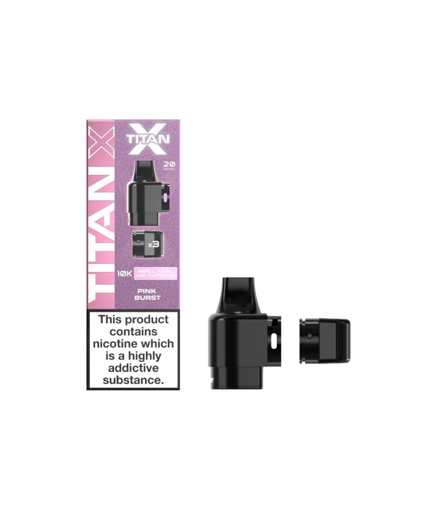 20mg Titan X 10k Puff Prefilled Pods
