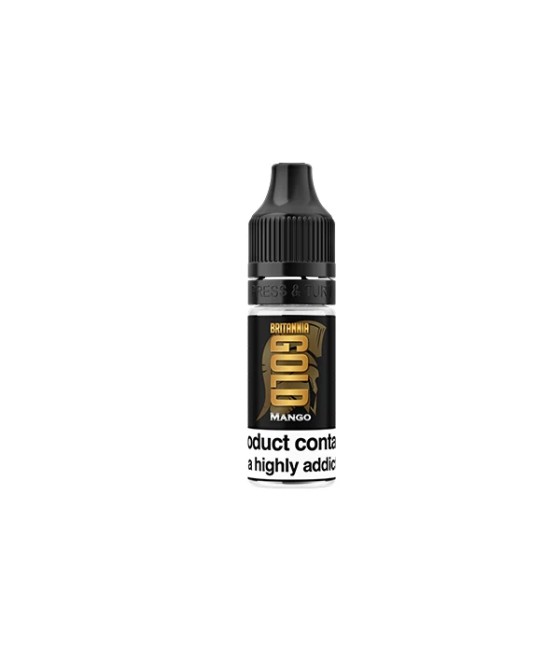 Britannia Gold 12mg 10ml E-Liquids (40VG/60PG)