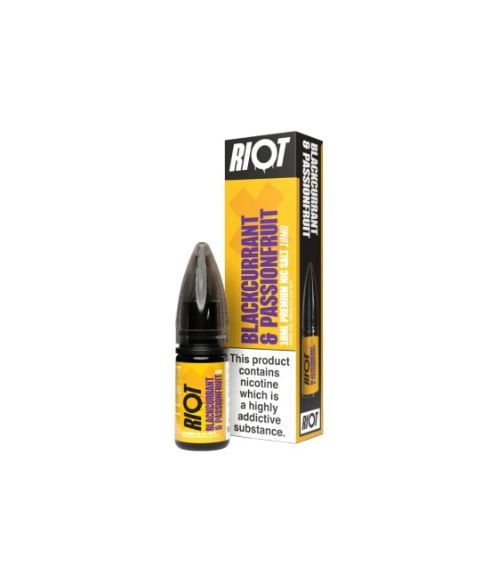 10mg RIOT X 10ml Nic Salts by Riot Squad (50VG/50PG)